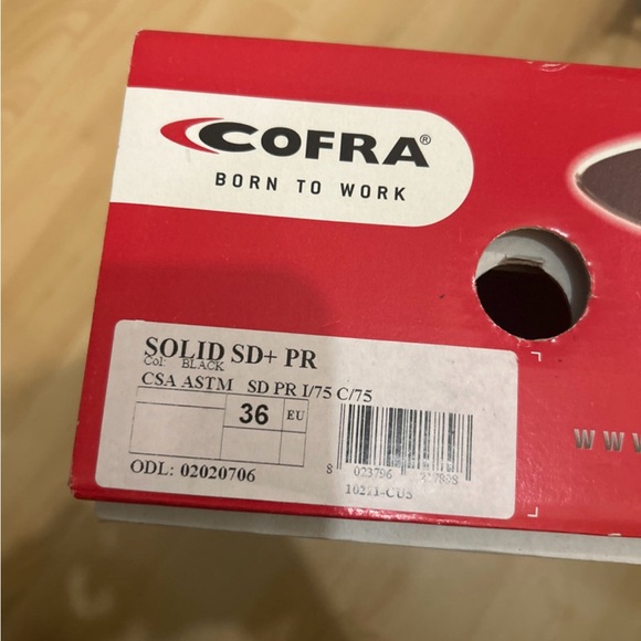 NEW Cofra Safety Shoes - Size 36 - Picture 6 of 6